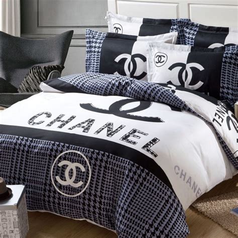 chanel bed linen